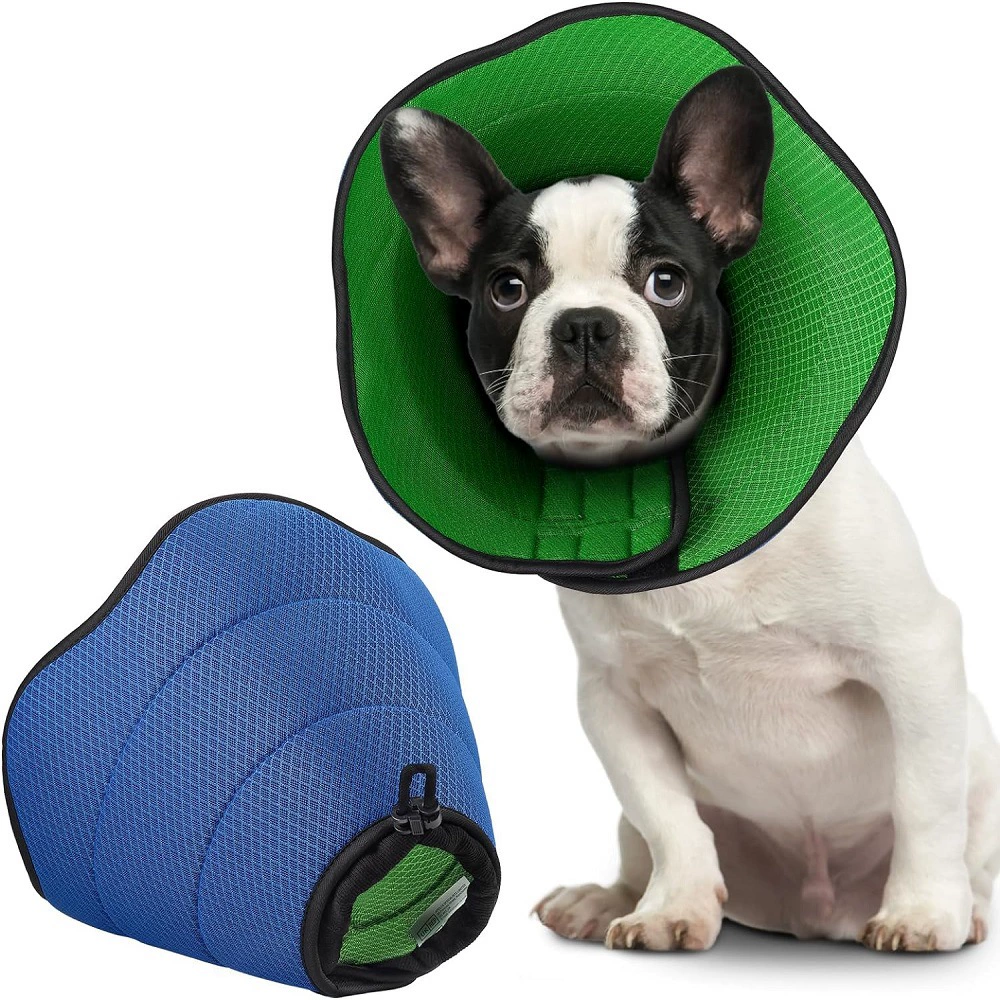 Кольцо Элизабет для домашних животных мягкое кольцо позора для собак и кошек большая собака против облизывания против укусов ошейник дышащая стерилизация