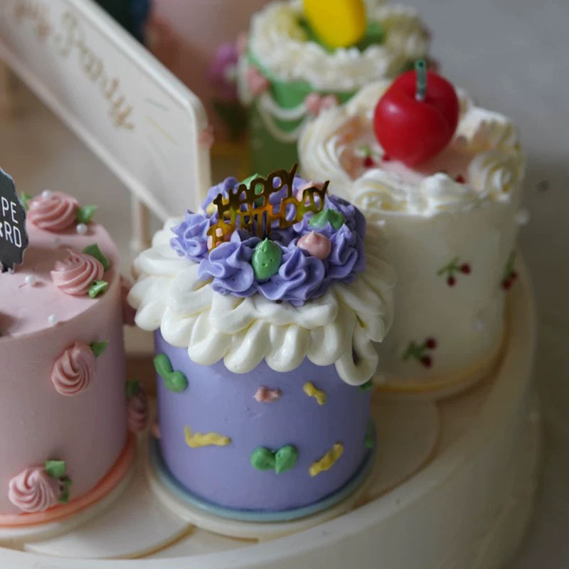 Rotary postre cumpleaños conductor giratorio automático máquina de postre giratorio máquina de postre pastel soporte de exhibición decoración de la fiesta de cumpleaños