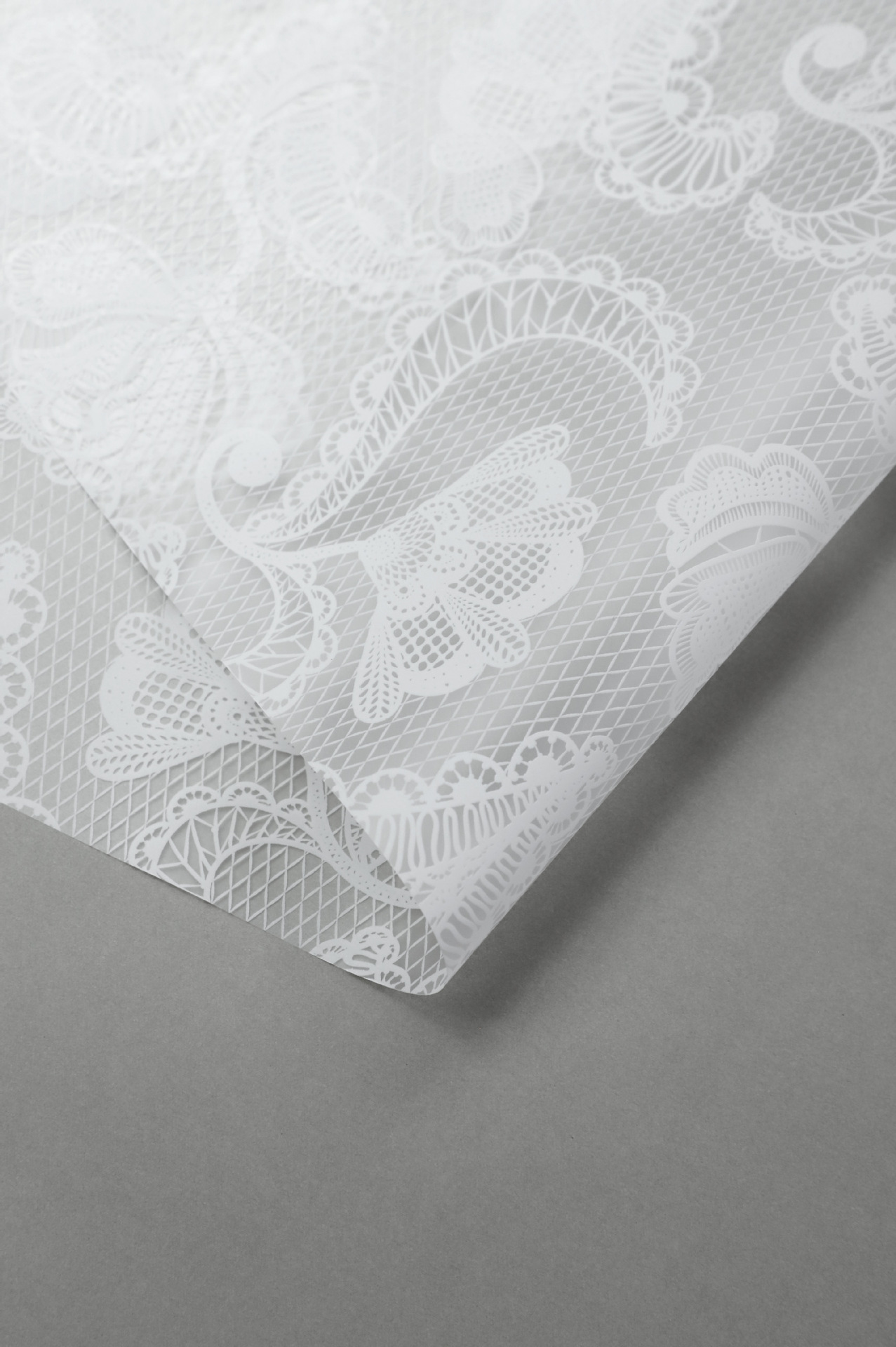 Li Zhi Ran encaje sueños nieveopp papel impermeable niebla cara ramo de flores papel de envoltura de flores transparentes papel de envoltura de flores