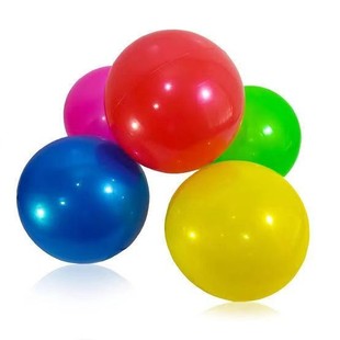 Factory Direct Sales 22cm Non-Decal Glossy Ball Pvc Kidsren's Inflatable Ball Toy Ball Kidsren's Slap Ball Kindergarten