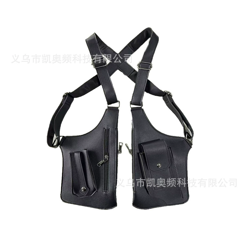 Vest, retro universal backpack, travel one-shoulder bag