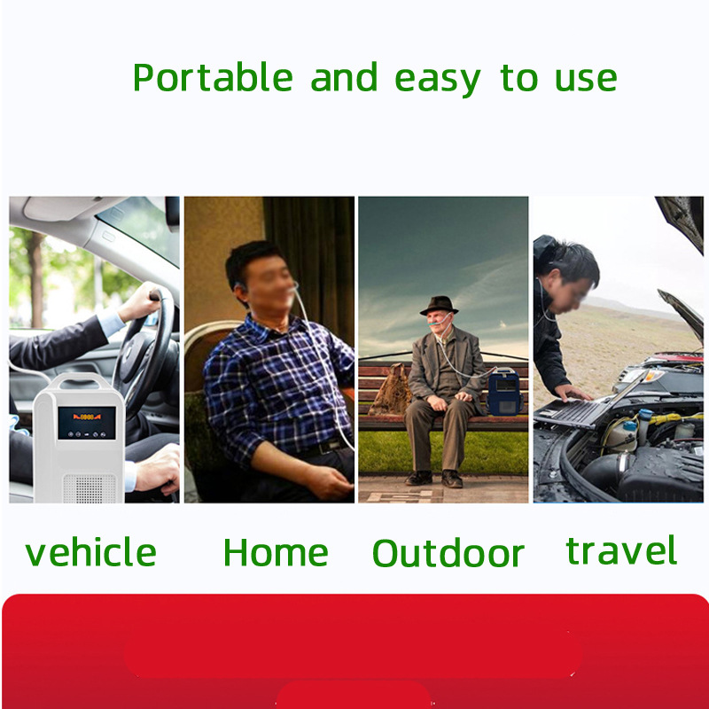 Oxygen booster car air purifier oxygen generator car negative ion aromatherapy humidifier spray mini oxygen bar