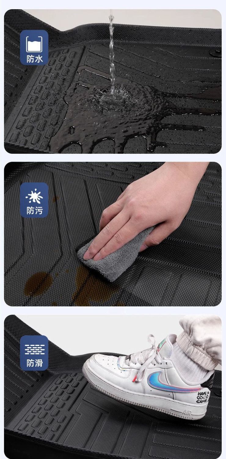 25 Four-generation Wuling Hongguang MINI Foot Pad TPE Hongguang Mini EV Original Four-door Special Foot Pad Carpet