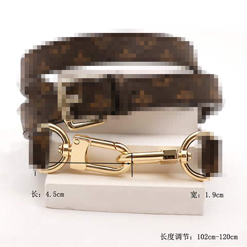 Premium presbyopia 1.9cm shoulder strap gold buckle