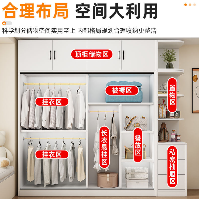 たんす家庭用寝室の実木現代のシンプルな収納棚の賃貸用経済的な収納棚