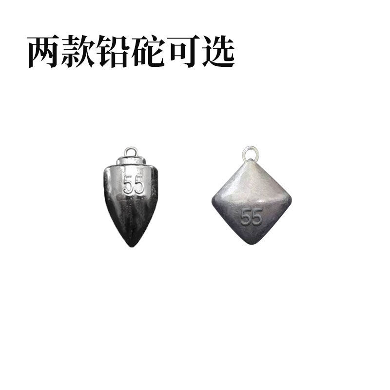 Un gancho de tortuga ligado a la línea, gancho de ganado B, gancho de tortuga