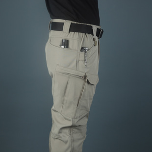 Direct Sale In-Stock Men's Spring and Autumn Multifunctional Pocket Tactical Pants Outdoor Military Training Camouflage Pants