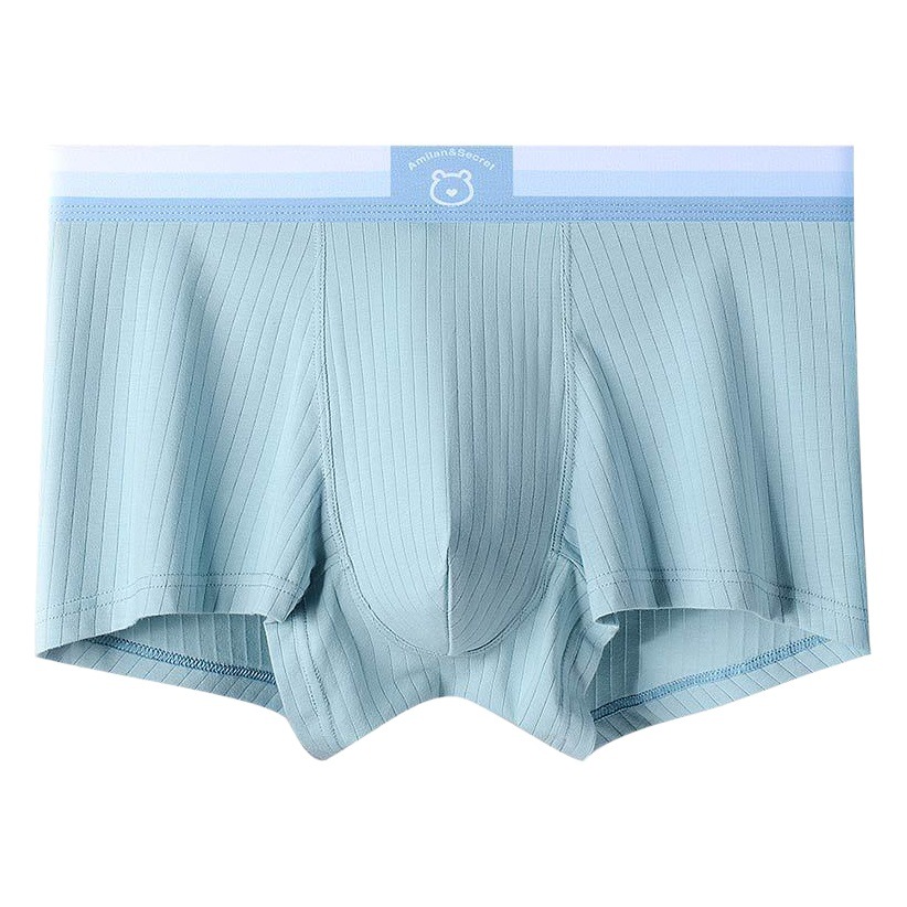Ropa interior de los hombres de verano de algodón Boxer shorts jóvenes Boxer shorts cabeza de los hombres más tamaño ropa interior deportiva