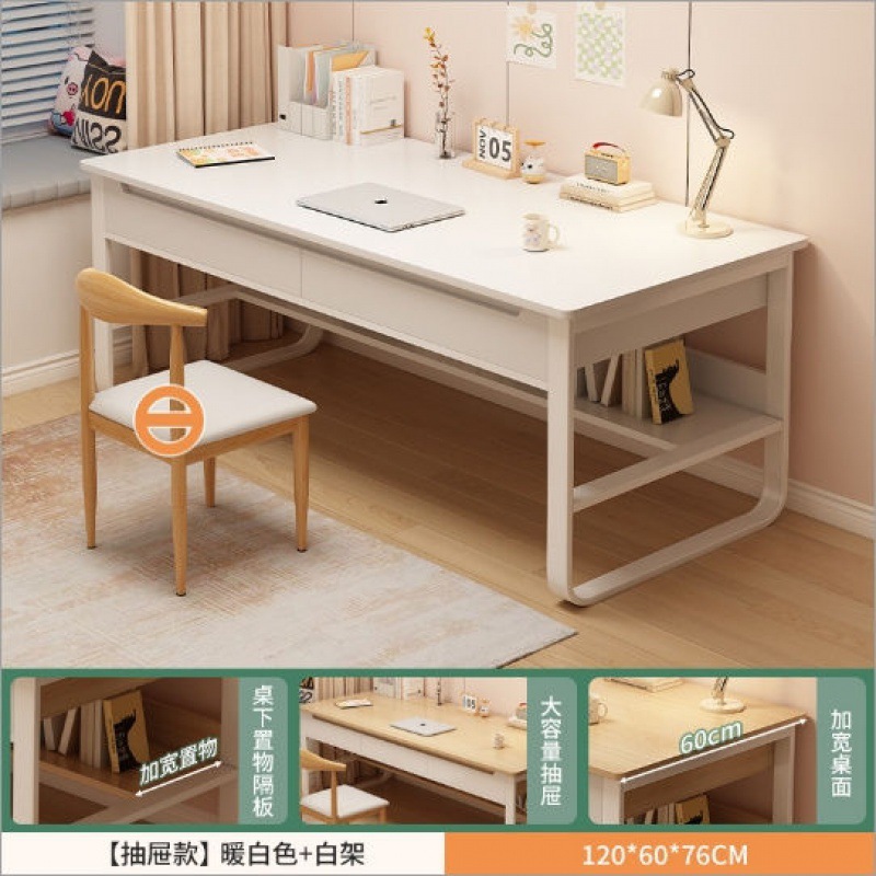 테이블과 의자 조합-흡연-따뜻한 흰색 120CM