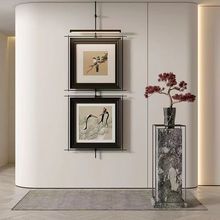 天然大理石加工批发 台面背景墙客厅装饰铁艺装饰画挂画新中式