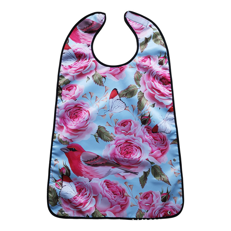 Suministro transfronterizo de Amazon Venta caliente babero para los ancianos comiendo babero de enfermería babero adulto en stock