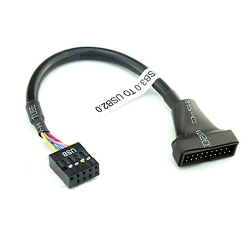 USB2 0 до USB3.0 кабель данных 9pin на 20pin Public Plug-in пылящийся USB3 0 Rap a 2.0 rpm проводка