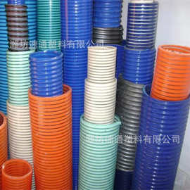 厂家抽水吸料耐油耐酸碱塑料软管工程增强塑筋螺旋管波纹pvc管