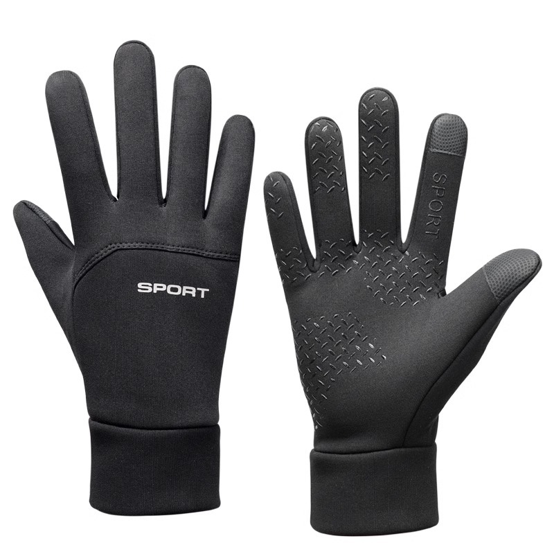 Guantes de invierno para hombres guantes de ciclismo calientes pantalla táctil a prueba de viento a prueba de frío guantes de motocicleta guantes de esquí guantes para llevar