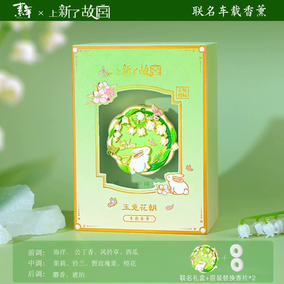 Car Perfume Aromatherapy New Release: Forbidden City - car-aromatherapy-yutu-huachao