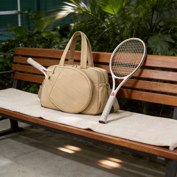 Outdoor Tote Tennis Bag, Fashionable Racket Bag, Convenient Waterproof Badminton Shoulder Bag, Fitness Sports Handbag