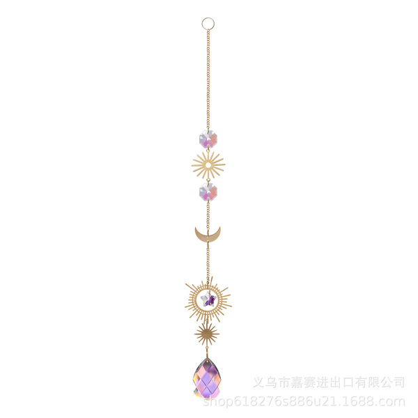 Retro golden pendant