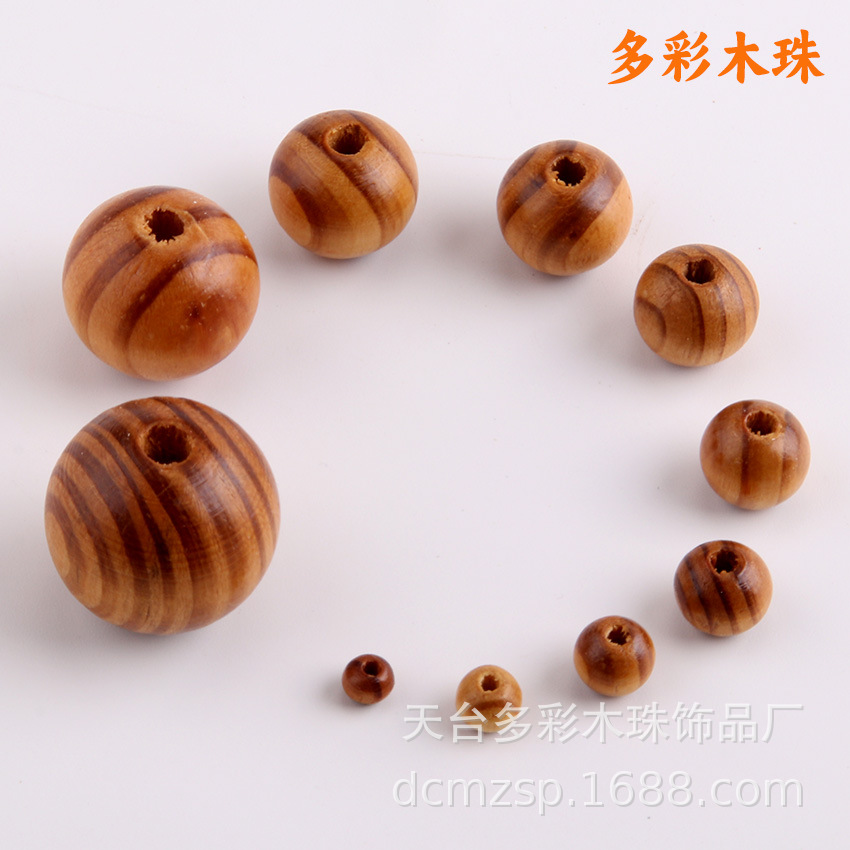 organic rosary with round beads