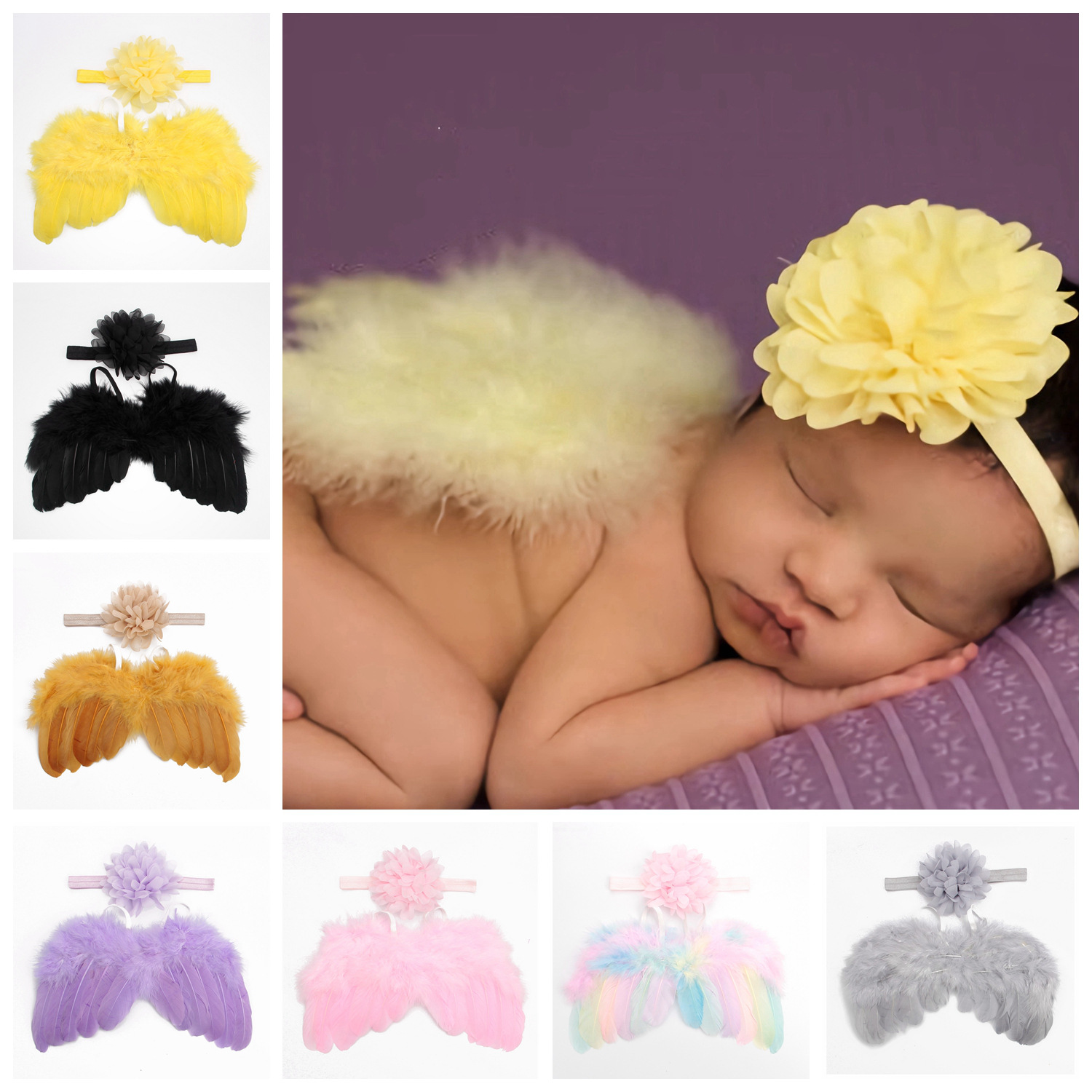 Children's shiffon headband