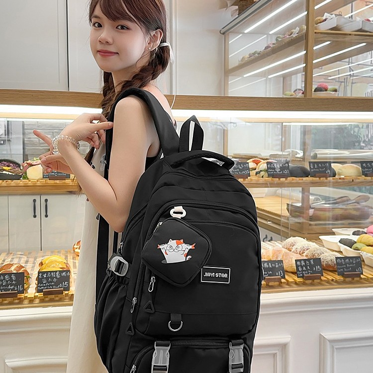 Super caliente coreano en mochila escolar de estudiantes de secundaria simple mochila de gran capacidad de estudiantes de secundaria alta mochila para hombres
