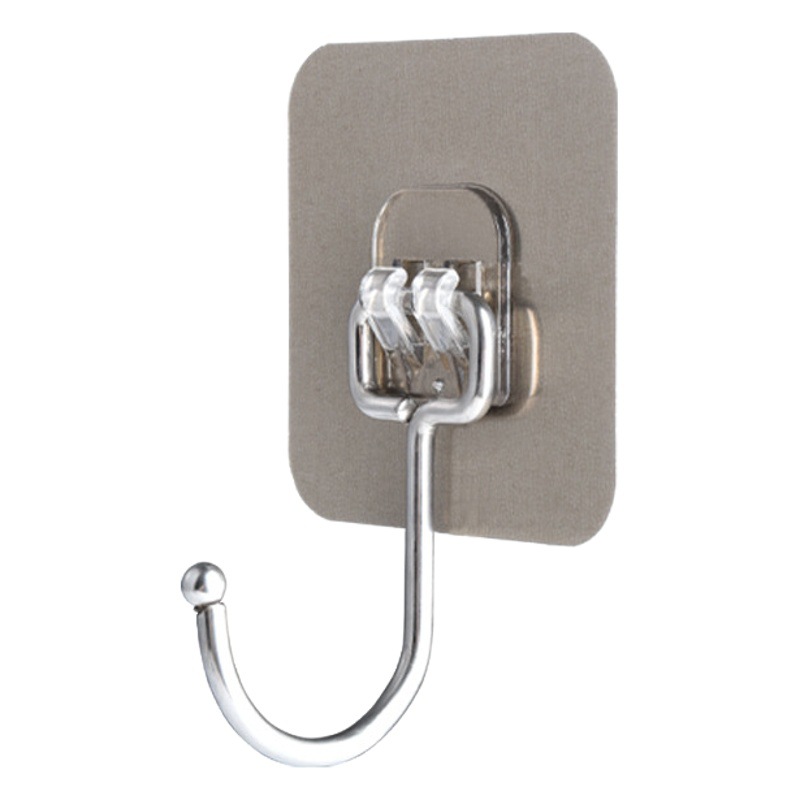 [Actualizar gancho grande] gancho extra grande adhesivo fuerte gancho de ropa sin uñas detrás de la puerta gancho de la cocina del baño