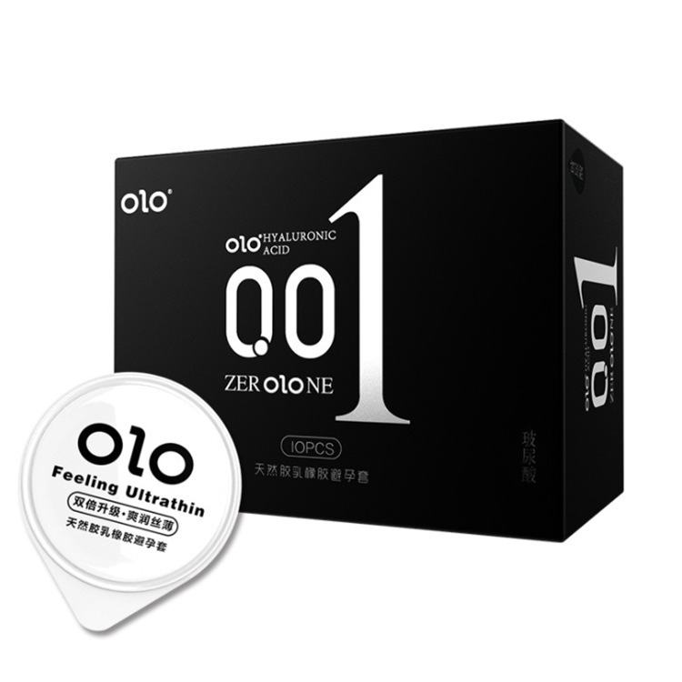olo hyaluronic acid condom 001 cool and thin condom male god water soluble 10 pack 3 pack
