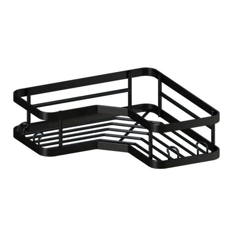 Strict selection of bathroom shelves, hand -toilet, bathroom wall, free punch shower room wall -mounted storage shower gel triangle