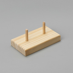 線軸架工具架 木質線架 法式刺繡架 桌面置物架 刺繡串珠線工具架