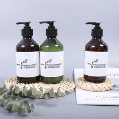 Wholesale 300ml large bottle hotel/motel/guesthouse/SPA bath center white tea shampoo and shower gel