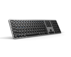 Kb 36全アルミニウム合金無線二重モードbluetoothキーボード + 2.4g静音ハサミ足超薄型110キー卸売り