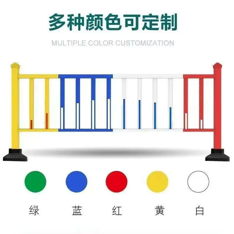 定制市政护栏道路隔离栏城市人行道护栏加厚锌钢围栏市政防护栏