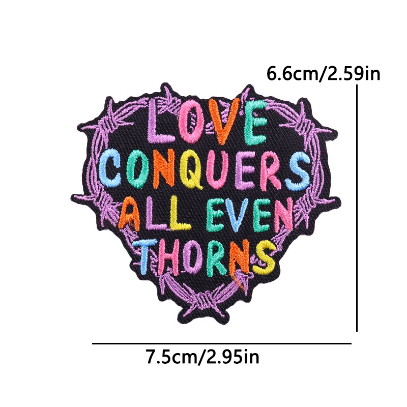 12g Weight Clothing Sticker Patches Classification 1 Piece Quantity Embroidery thread Material Letter, Boots Pattern Cute Style 1 Piece Cute Letter Boots Embroidery Thread Clothing Sticker Patches 1