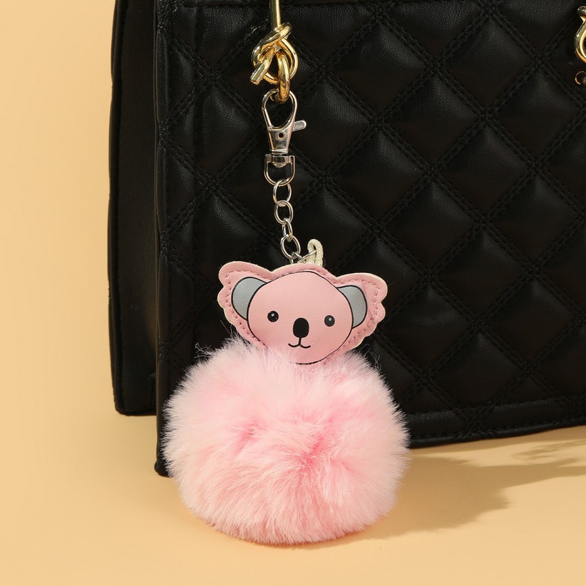 25g Weight Lobster Trigger Clasp Closure Clasp Closure Type Keychain Classification 1 Piece Quantity Holiday, Daily Occasion Imitation fur, Alloy Material Animal Pattern Unisex Gender Cartoon Style, Cute Style 1 Piece Cartoon Style Cute Animal Imitation Fur Alloy Unisex Lobster Trigger Clasp Closure Keychain 1