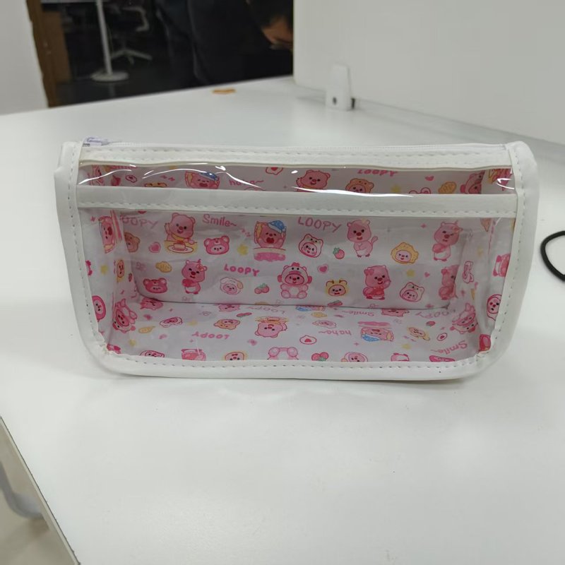 Jiyikawa ペンシルバッグ ins 高価値文具バッグ大容量学生筆箱多機能化粧品バッグ|undefined