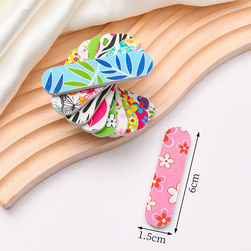 Pulido uñas peeling uñas herramientas traje esmerilado pegamento frotando tira mini hogar uñas pulido arena tira de lima de uñas