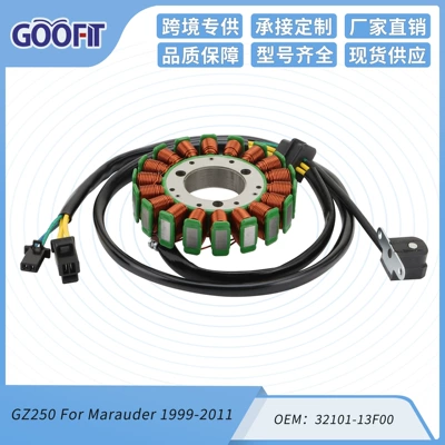 GZ 250 GZ250 Marauder 99-11 32101-13F00 Motorcycle Magneto Stator Coil (Power supply, ignition system accessories)