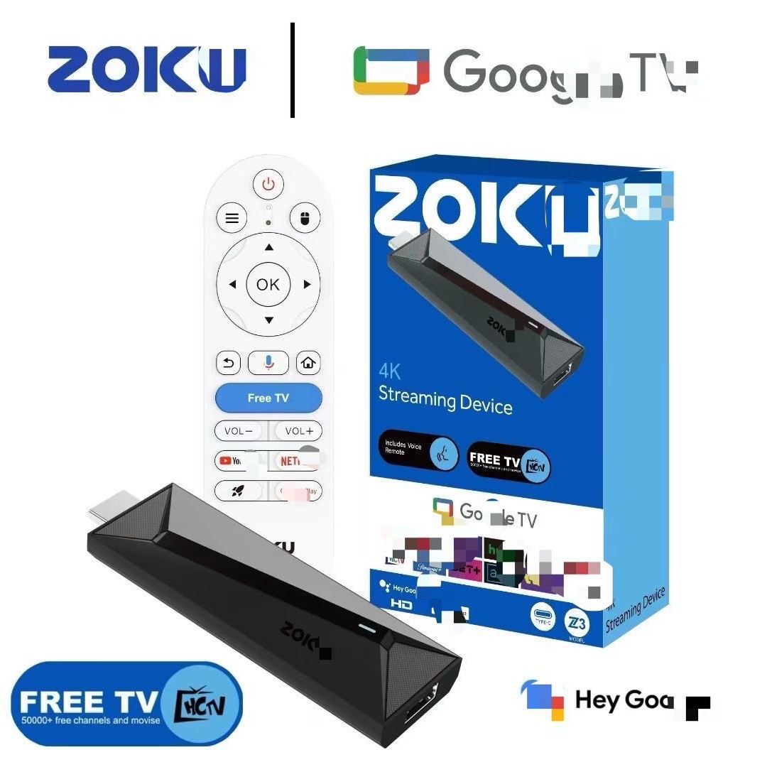 Foreign Trade Factory Roku Android Network Set-Top Box Cross-Border Tv Box 4K Hd Player Tvbox