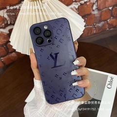 潮牌AGすりガラス携帯電話ケースはiPhone15Promax原機リボンレンズリンゴ14/13を適用する