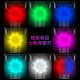 Induction bicycle tail light bright smart charging tail light mountain bike riding equipment night riding warning light