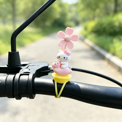 Car ornaments – and Adorable KT Cat Electric - strap-version1-pink-kt-catwith-adhesive