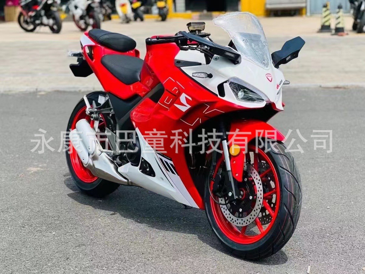 Foreign Trade Cross-Border Export Ducason Dk400Cc Motorcycle Sports Car Heavy Motorcycle Twin-Cylinder Water-Cooled Road Race
