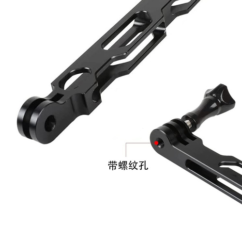 Gopro Extendable Pole Mount Compatible with Insta360 X3 Helmet Camera Aluminum Extendable Arm Action Accessory