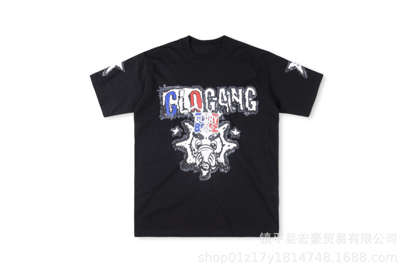 クロスボーダー 24SS ヨーロッパとアメリカのストリートファッション大きいサイズレトロ漫画迷彩プリントジッパートレーナーパーカー長袖 Tシャツズボン|undefined