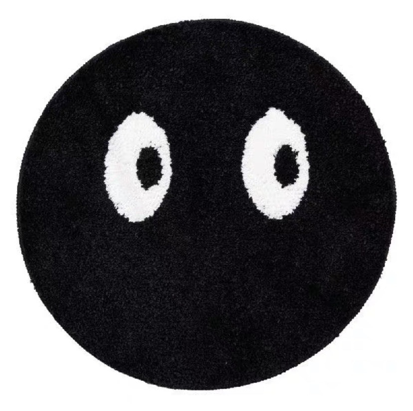other Soot Sprite Round Rug Black
