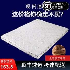 椰棕床垫双人1.8米1.5米偏硬棕垫子榻榻米床垫折叠家用椰纤维睡垫