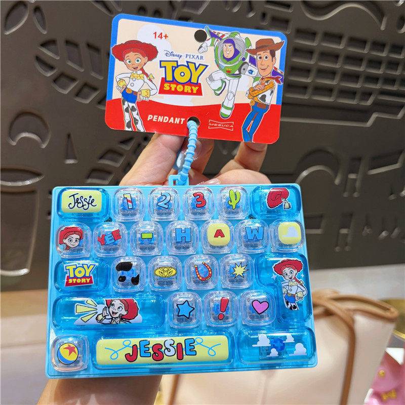 Official Toy Story Three-Eyed Alien Woody Jessie Stress-Relief 26-Key Mechanical Keyboard Keychain Supply Source
