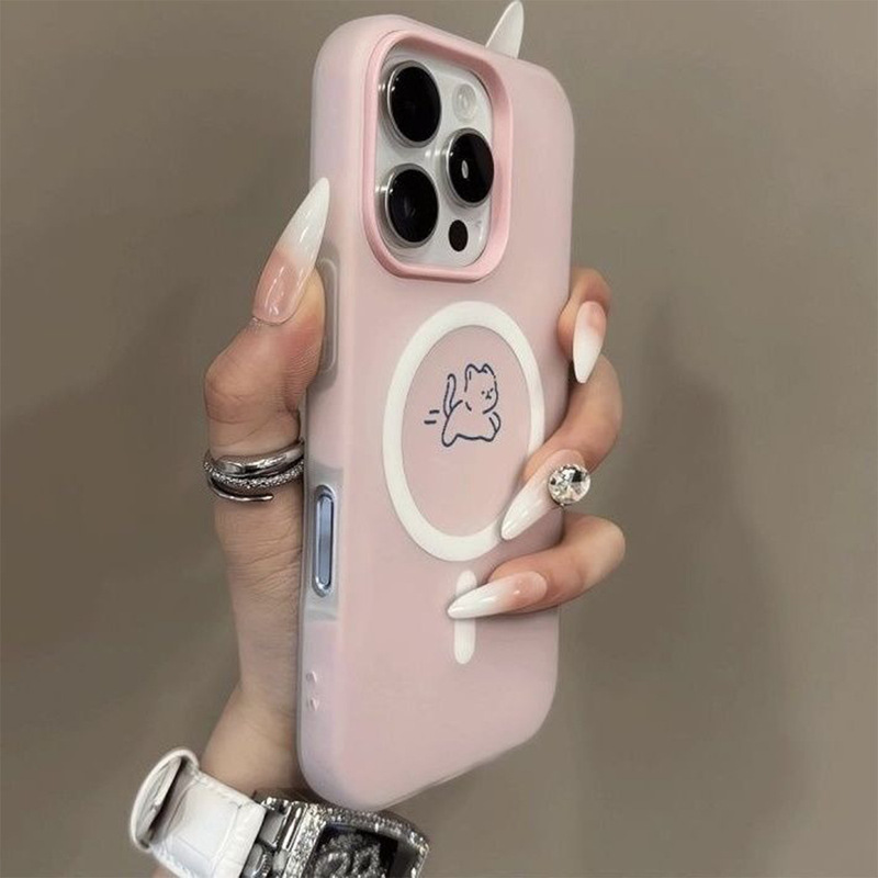 クロスボーダーゼリースリーインワン磁気携帯電話ケースアップルハイエンドカラーゼリーツーインワン携帯電話ケース磁気吸引|undefined