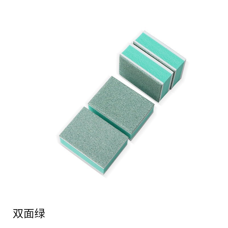 ネイルアート研磨ブロック水槽研磨ボードシルバー研磨スティック文湾菩提研磨ストリップ両面緑と白の研磨バージョン|undefined