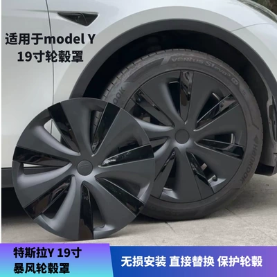 Hub cover, Tesla ModelY storm wheel hub