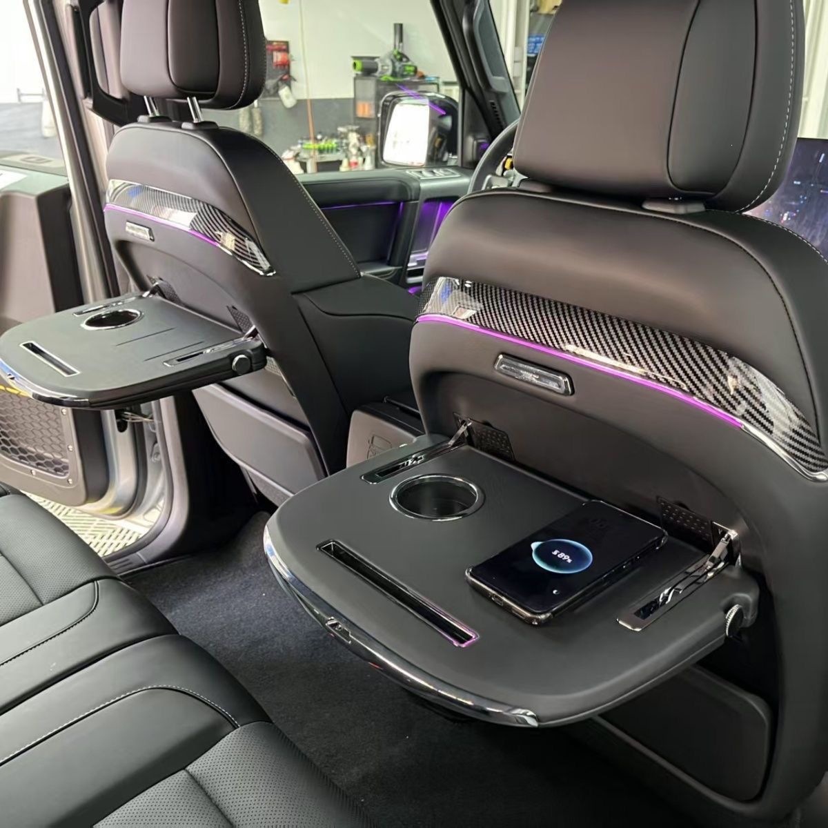 Chery iCar V23V27 Jetour Traveler small table board, foldable rear seat, multifunctional seat, in-car accessories